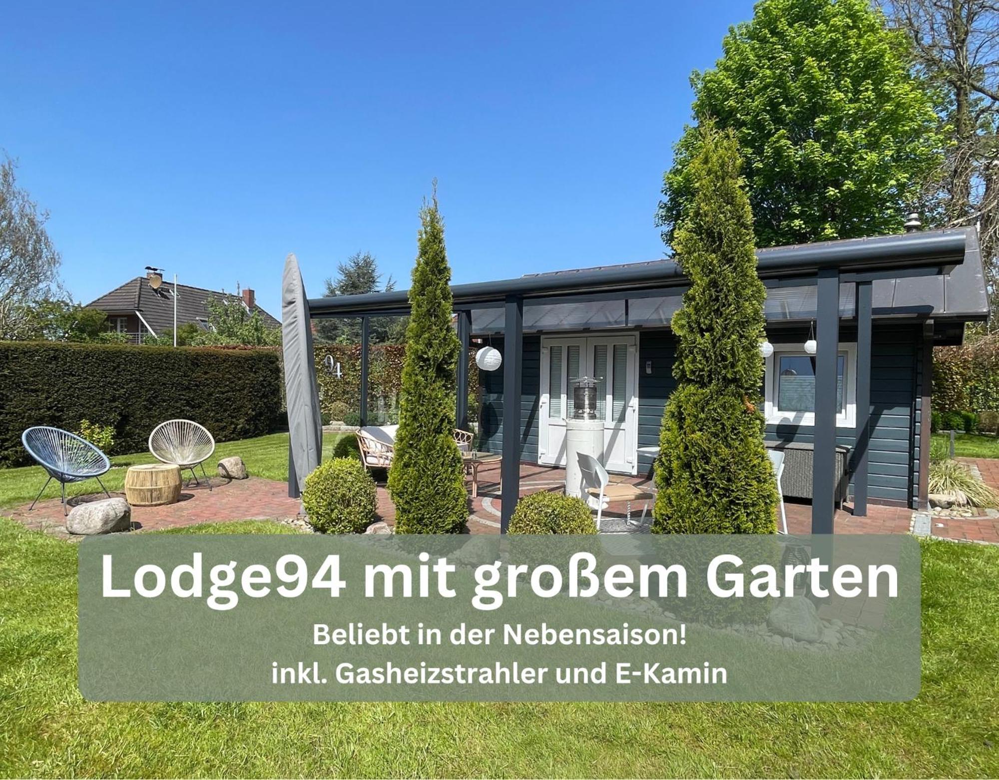 Lodge94 - Tinyhouse Kleiner Luxus Wilhelmshaven Extérieur photo